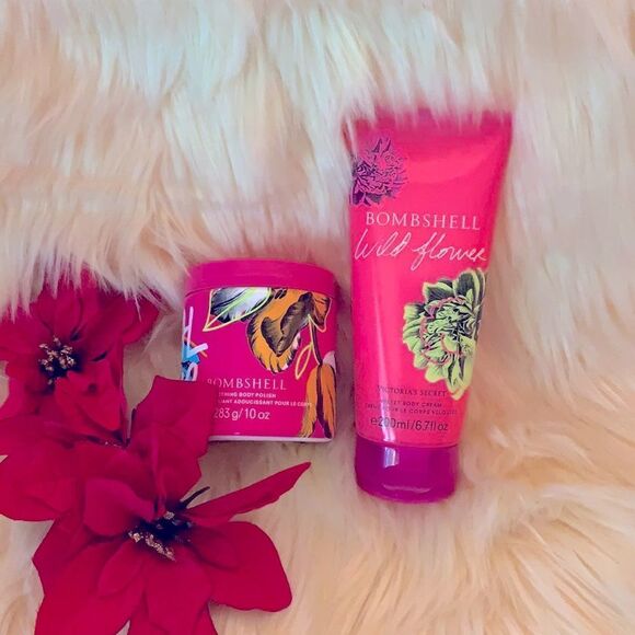 Victoria’s Secret Bombshell Body Scrub & Velvet Body Cream - Picture 1 of 8
